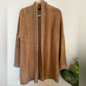 Banana Republic Long Tan Cardigan Sweater